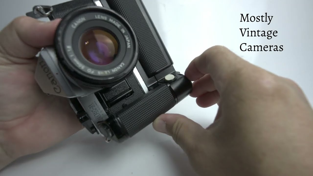 Canon Motor Drive MA Overview