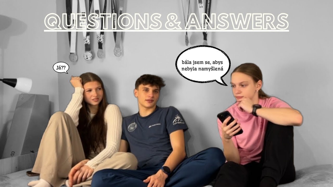 Bála jsem se jeho ex?! | Q&A s bráchou a jeho holkou 🎀