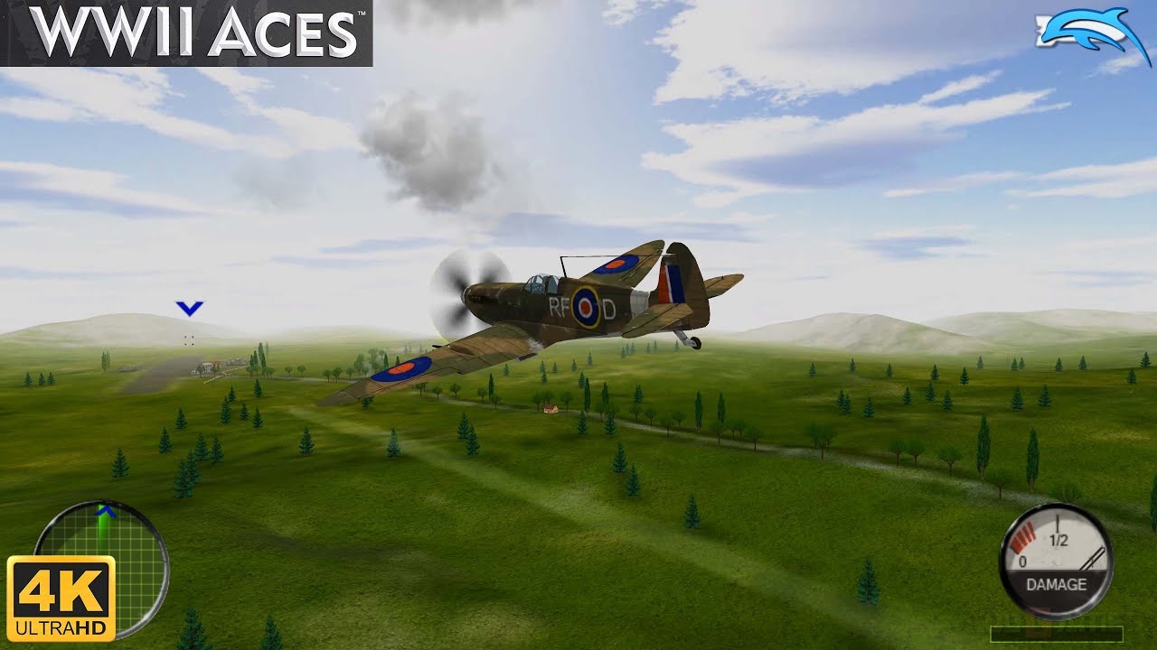 WWII Aces - Wii Gameplay 4k 2160p (DOLPHIN)
