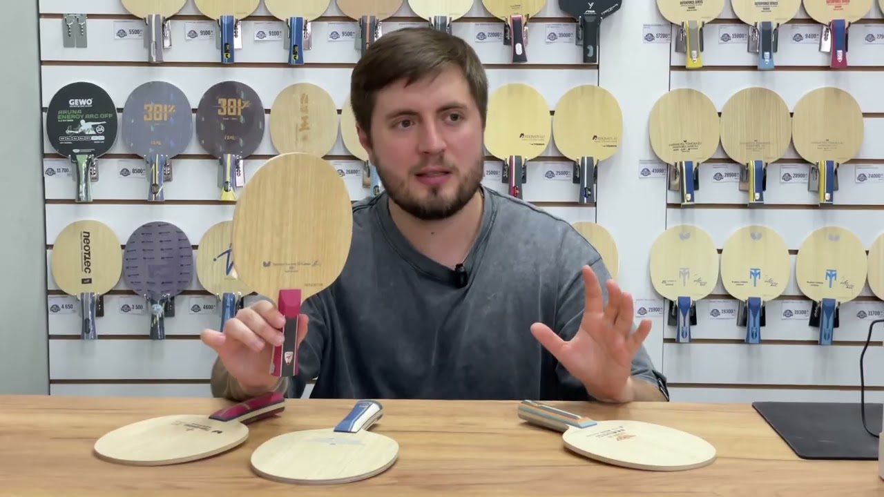 Лучшие 4 основания линейки Buttefly для современного настольного тенниса #tabletennis