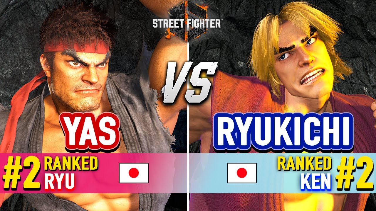 SF6 🔥 YAS (#2 Ranked Ryu) vs RYUKICHI (#2 Ranked Ken) 🔥 Street Fighter 6 High Level Gameplay
