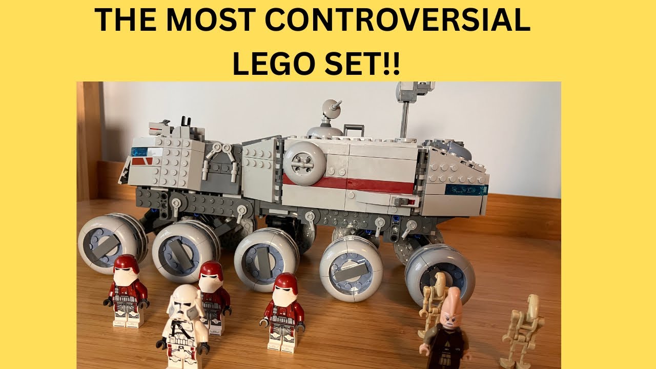 LEGO Star Wars most controversial set- the clone turbo tank!
