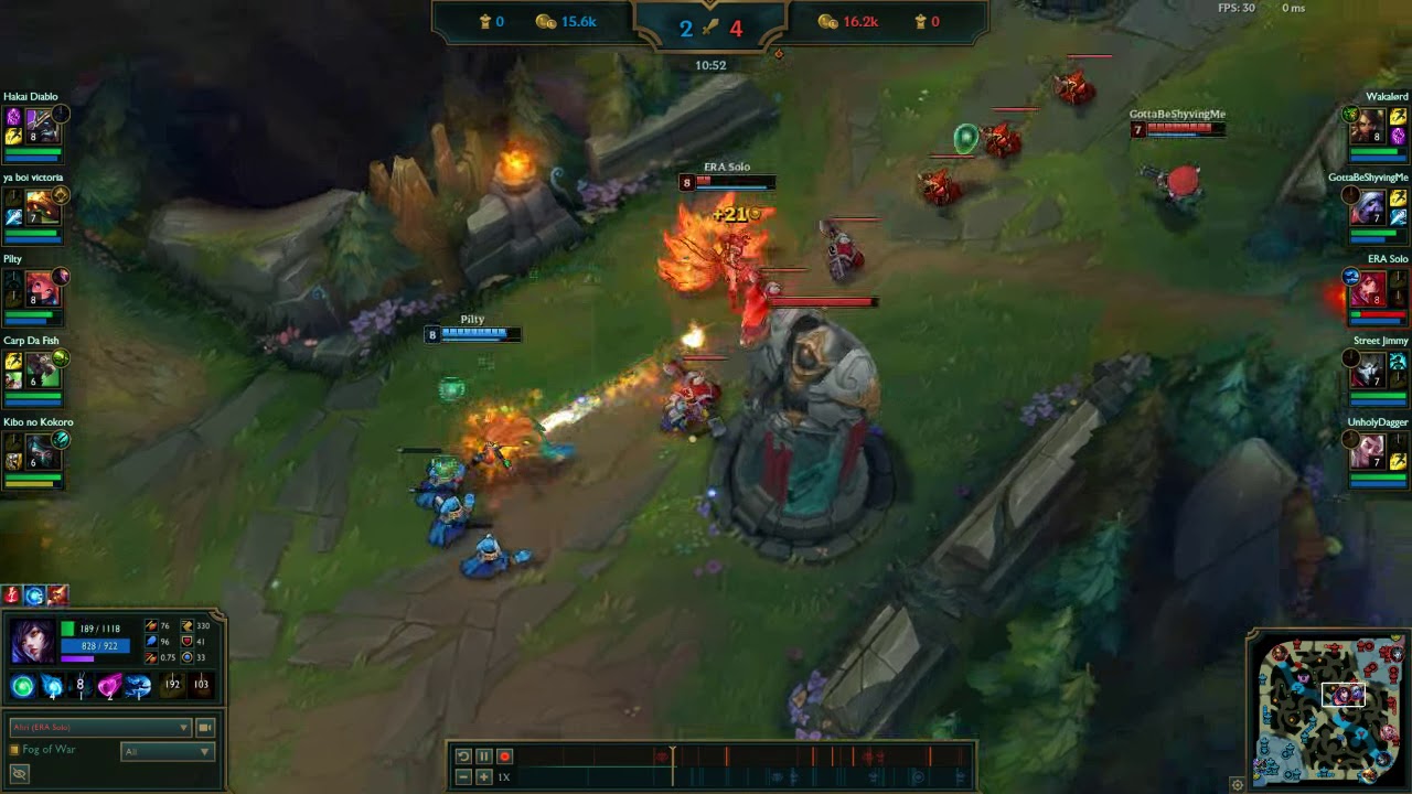 Ahri 1v1 God