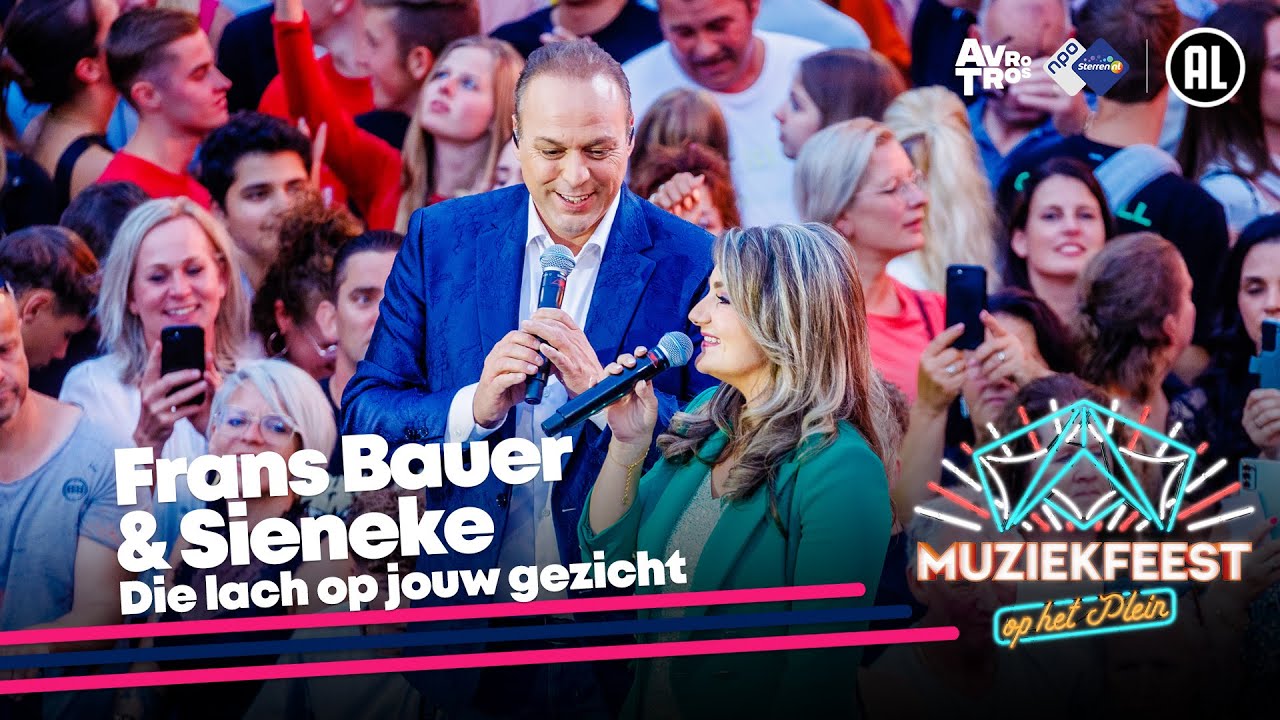Frans Bauer & Sieneke - Die lach op jouw gezicht • Muziekfeest op het Plein 2023 // Sterren NL