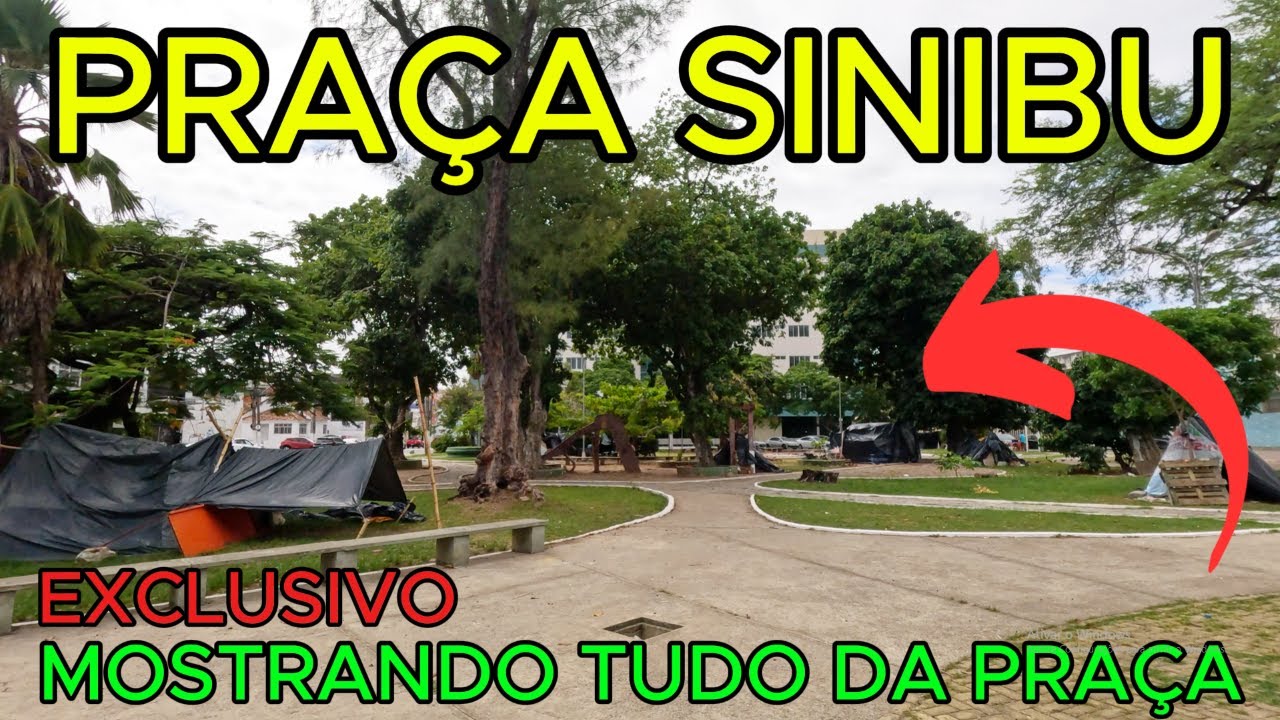 PRAÇA SINIMBU | MOSTRANDO TUDO DA PRAÇA | Maceió - AL | 4K UHD