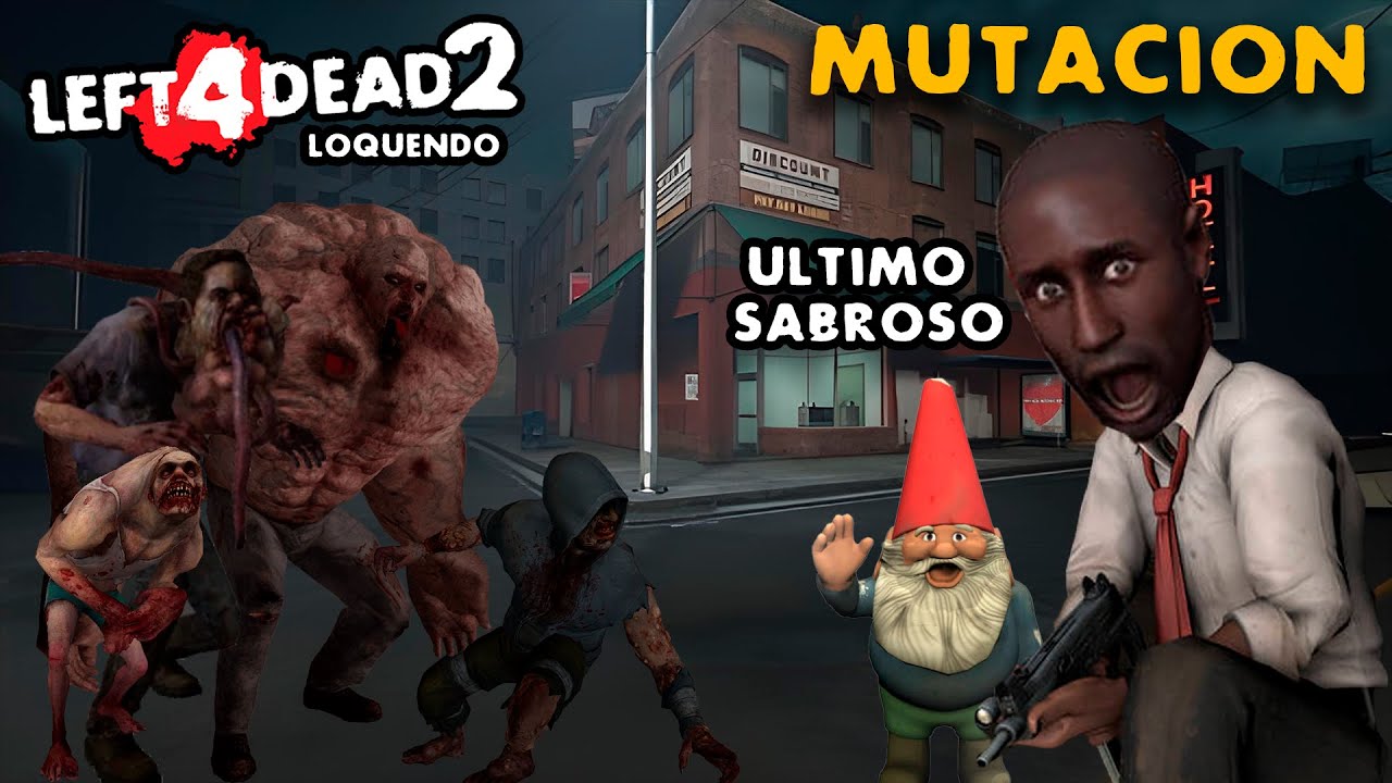 El ultimo hombre sobre la tierra - Left 4 Dead 2 - Mutación EXPERTO!!!