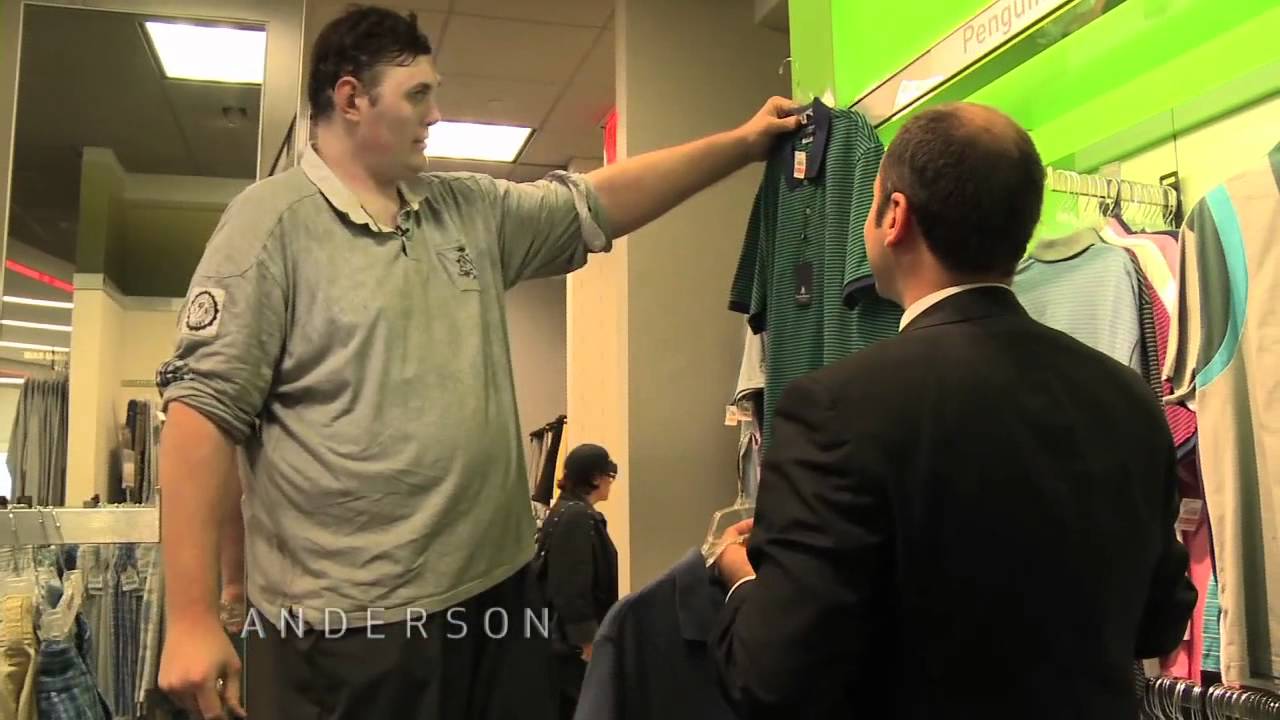 America's Tallest Man Goes Shopping in NYC
