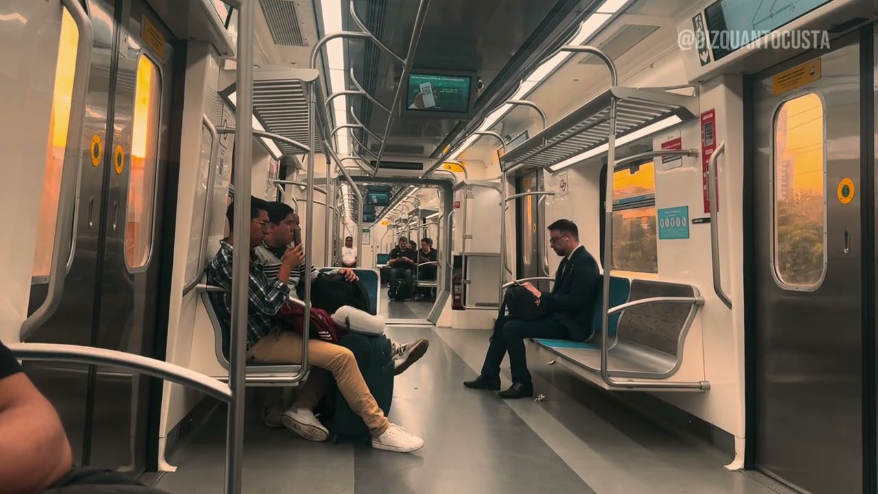 Da Barra Funda para o Aeroporto de Guarulhos em 1 minuto