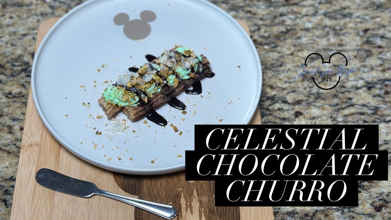 Celestial Chocolate Churro - a seasonal churro from the Disneyland Resort