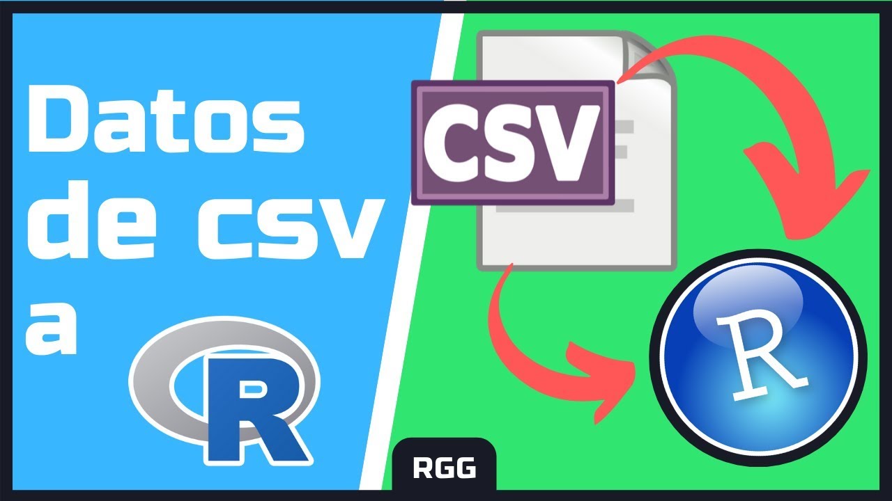 Cómo IMPORTAR archivos CSV a R 💻📊 [ CURSO R STUDIO ]