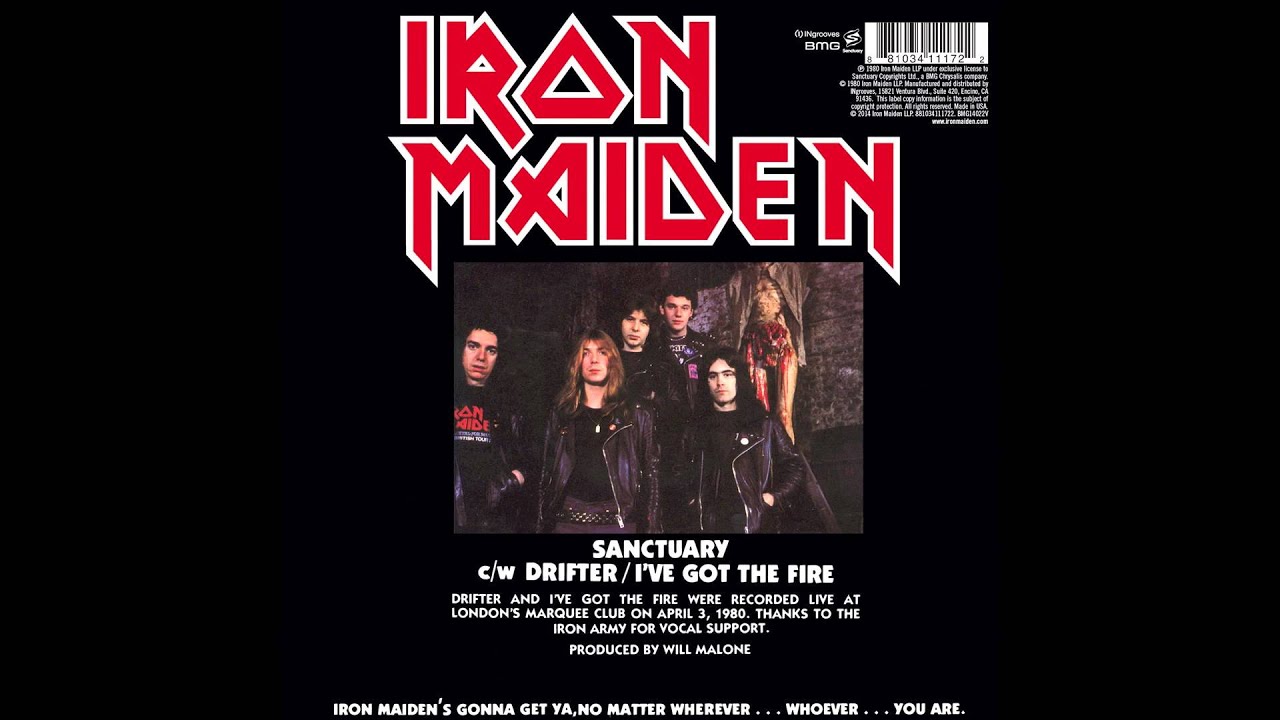 Iron Maiden - Sanctuary / Drifter / I've Got The Fire (Official Audio)