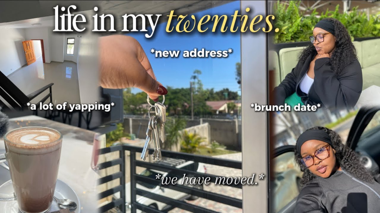 moving vlog♡| empty apartment tour, brunch date + more| Cathy Mwenda
