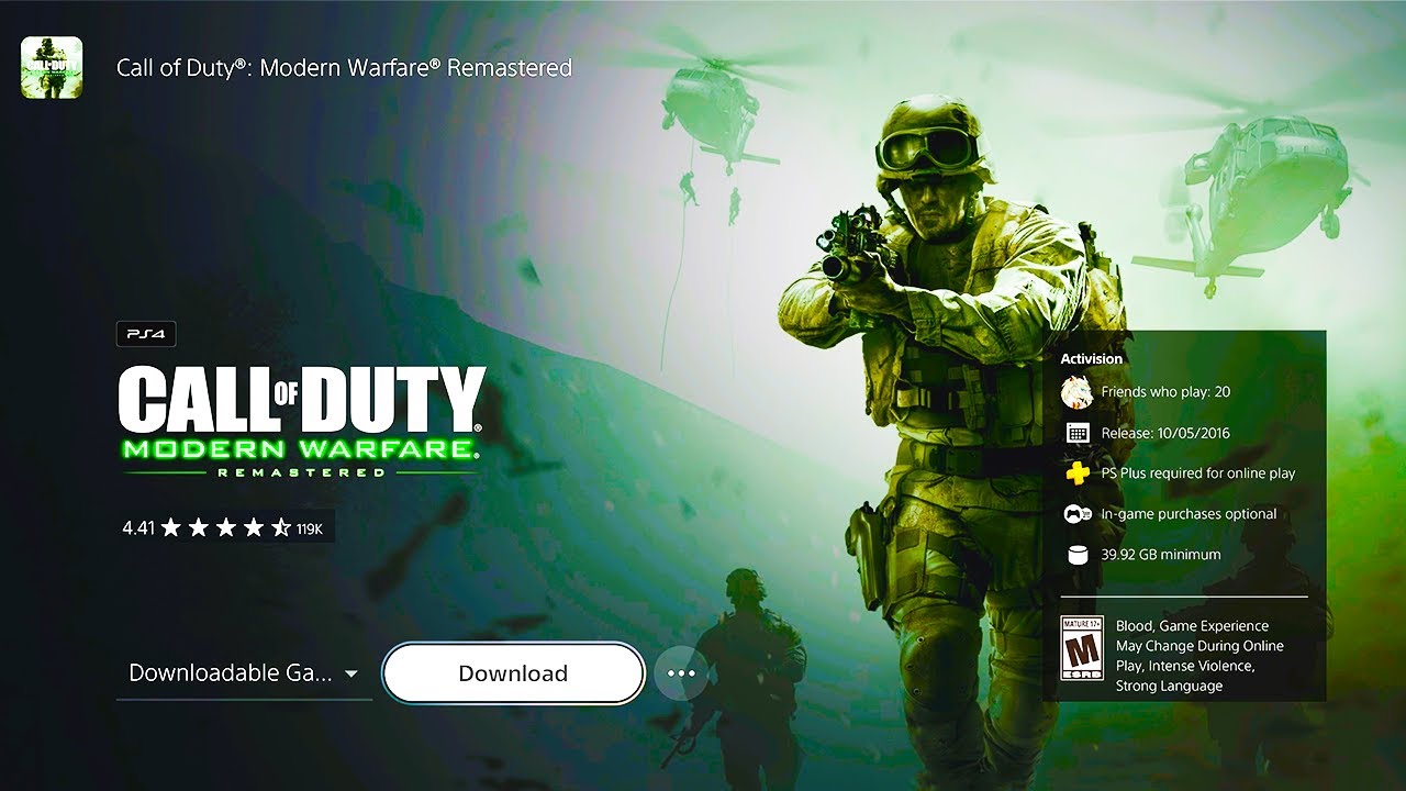 How To Download MODERN WARFARE REMASTERED on PLAYSTATION 5