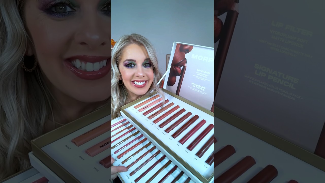Swatching ✨ALL✨Morphe Signature Lip Liners!  