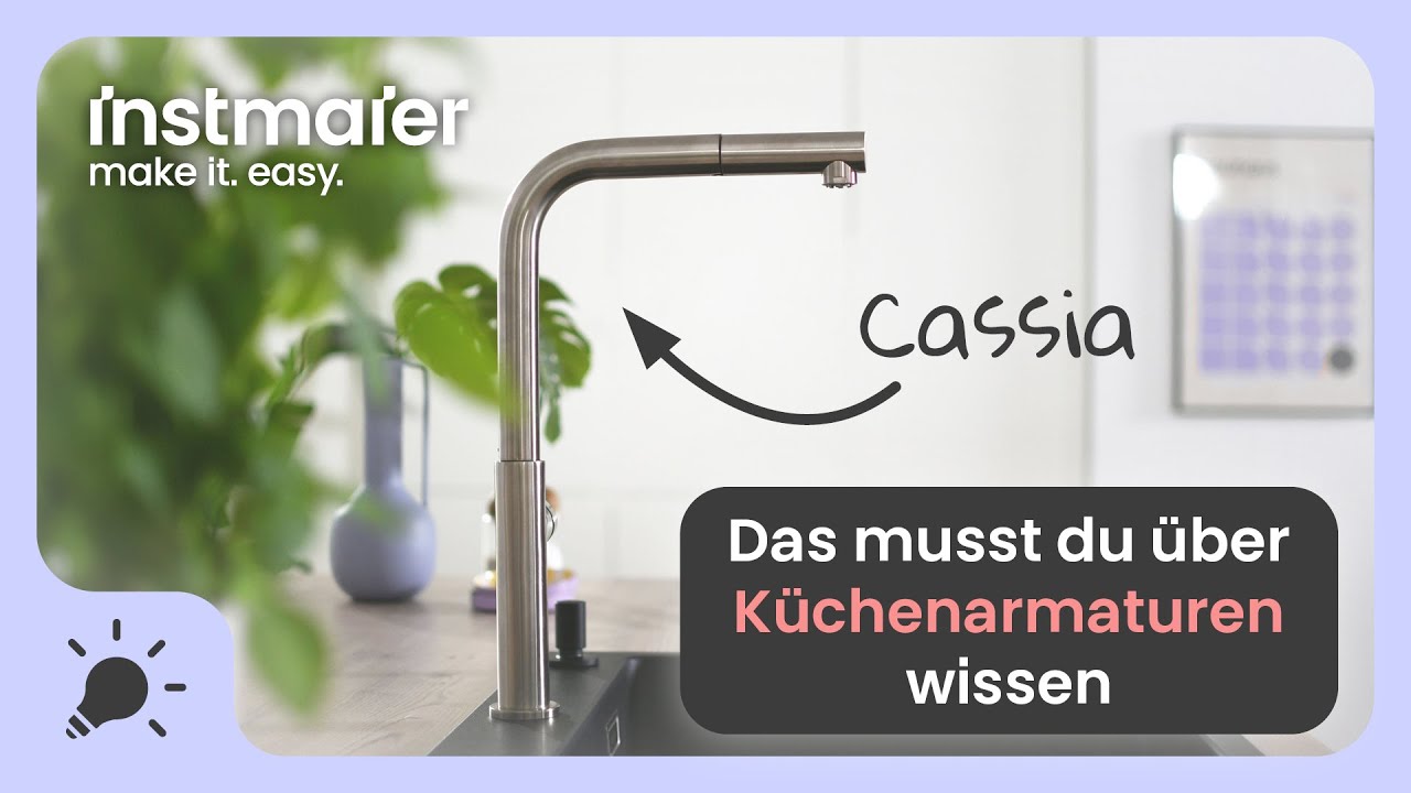 Küchenarmaturen - Alles über die Spültischarmaturen von instmaier