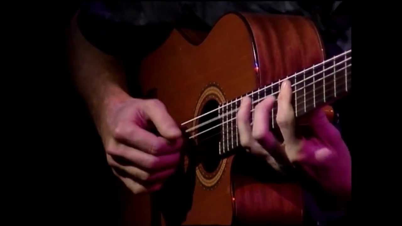 Jean Marie Ecay en direct guitare espagnole (live) Bras dessus, bras dessous 2000