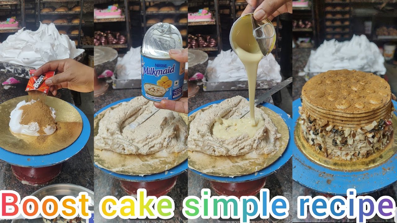 Boost cake Om simple recipe #video #𝕝𝕚𝕜𝕖 #comment #subscriber #video 