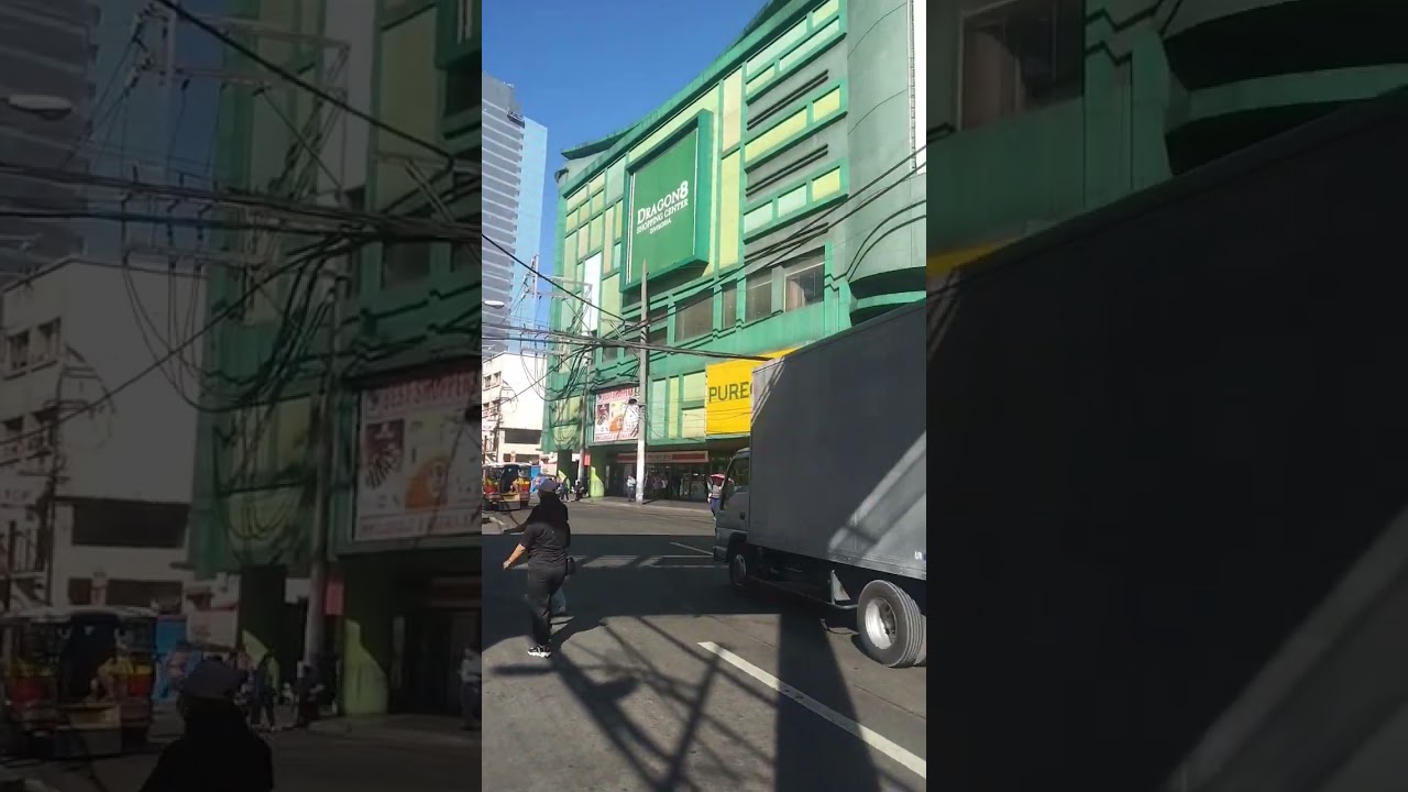 C.M. Recto Avenue Near 168 shopping mall and Dragon 8 shopping center. Morning View 🙂
