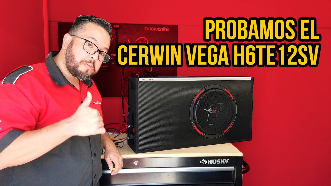 Unboxing y Prueba De Audio de Woofer Amplificado Cerwin Vega H6TE12SV