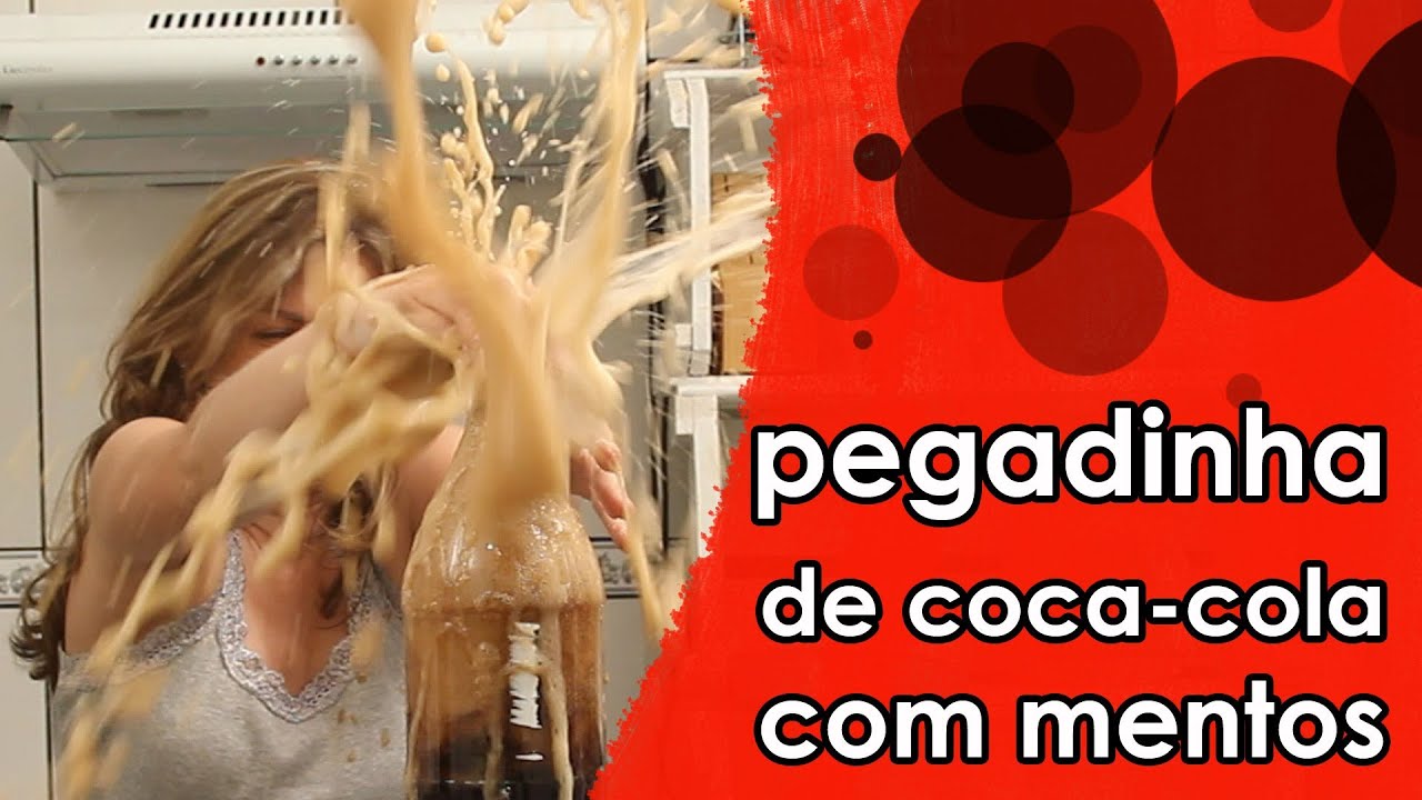 PEGADINHA com Coca-Cola e Mentos | EXPERIÊNCIA de QUÍMICA