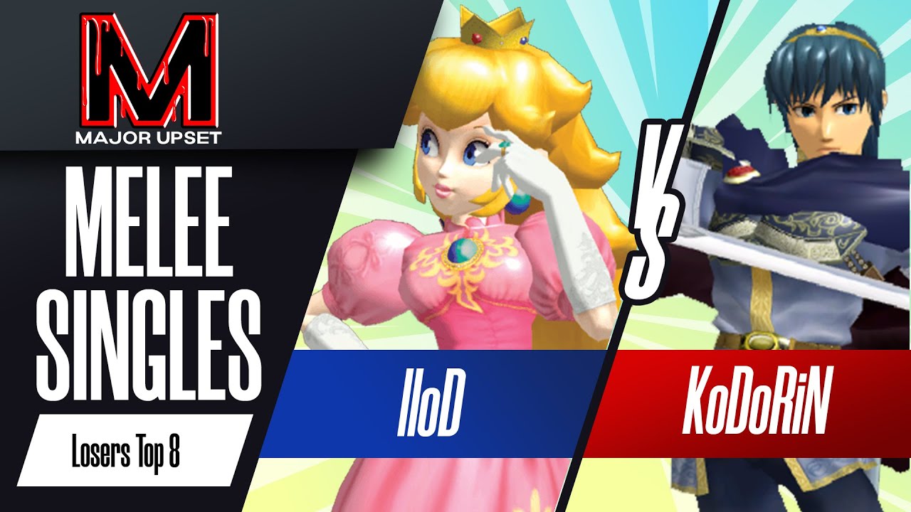 lloD (Peach) vs KoDoRiN (Marth) - Melee Singles Top 8 - Losers Quarters - MAJOR UPSET