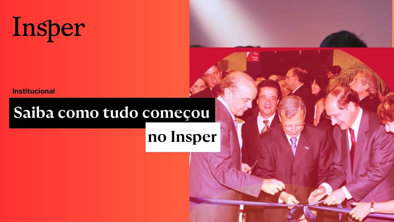 Quer saber como tudo come&ccedil;ou aqui no Insper? Assista ao v&iacute;deo