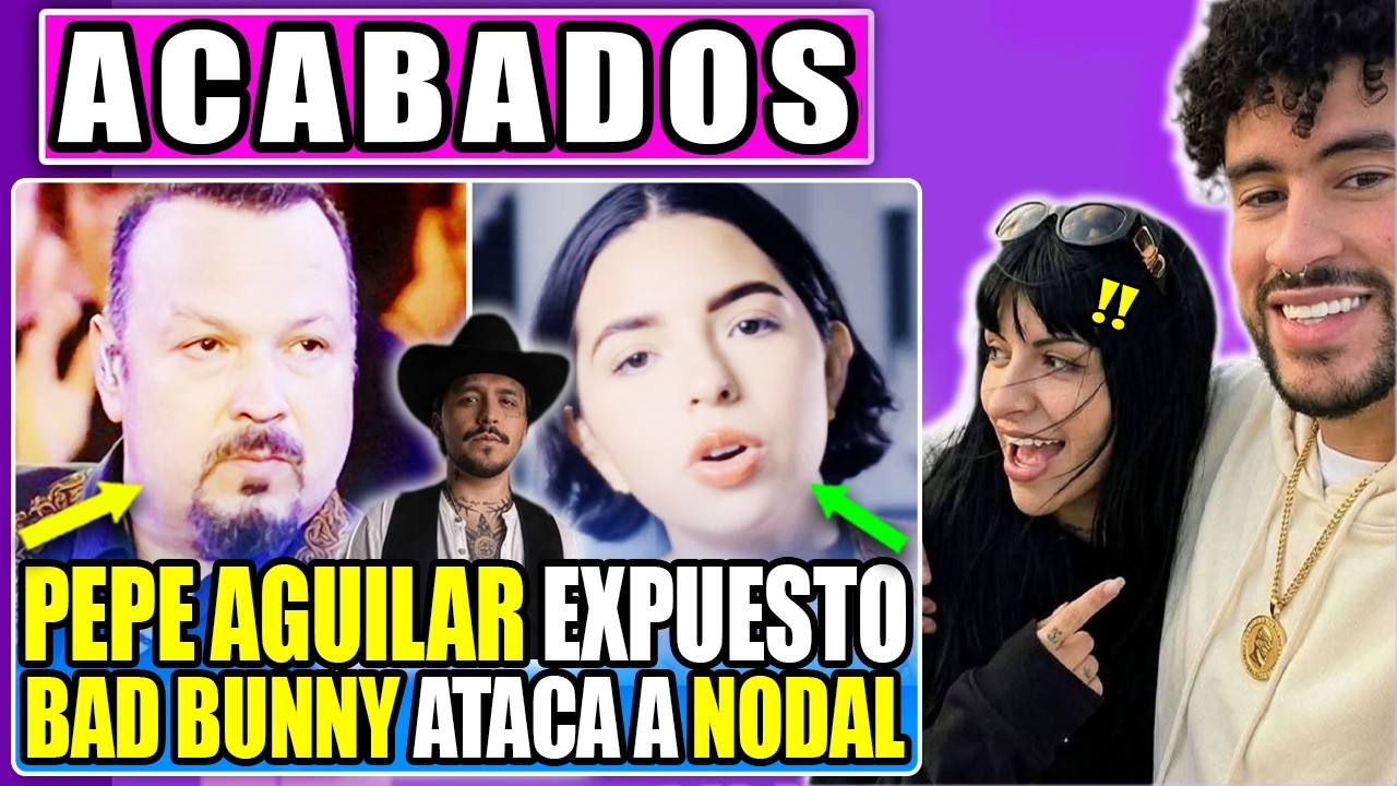 ÁNGELA  AGUILAR Y NODAL ARRUINADOS POR ENTREVISTA DE PEPE AGUILAR Y CAZZU MUESTRA A INTI DE VIAJE