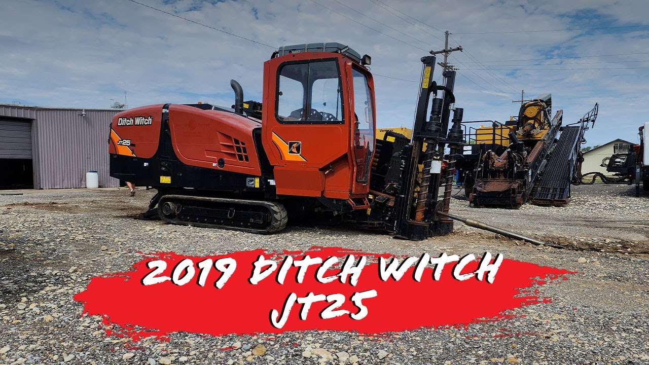 2019 Ditch Witch JT25 demo | SOURCE: HDD