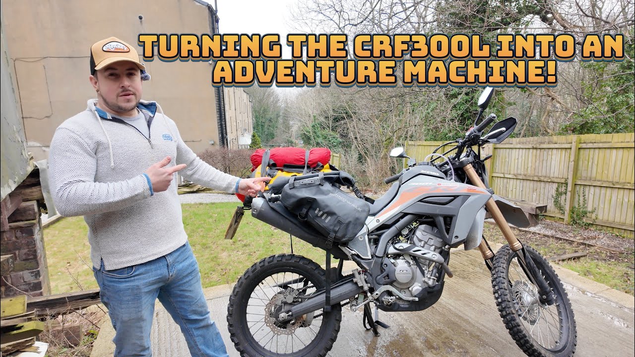 Сборка Honda CRF300L Adventure — необходимые модификации и настройка багажа!