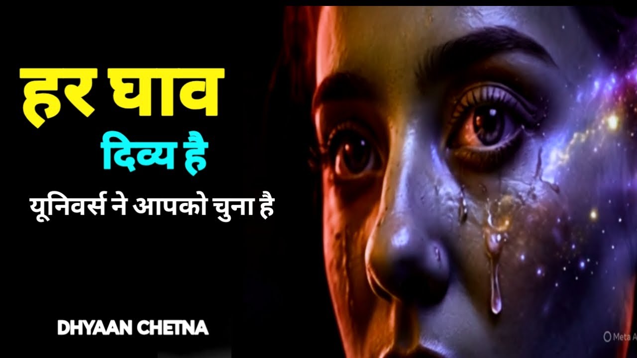 हर घाव दिव्य है – ब्रह्मांड ने आपको चुना है। अब होगा चमत्कार!  |#DhyaanChetna