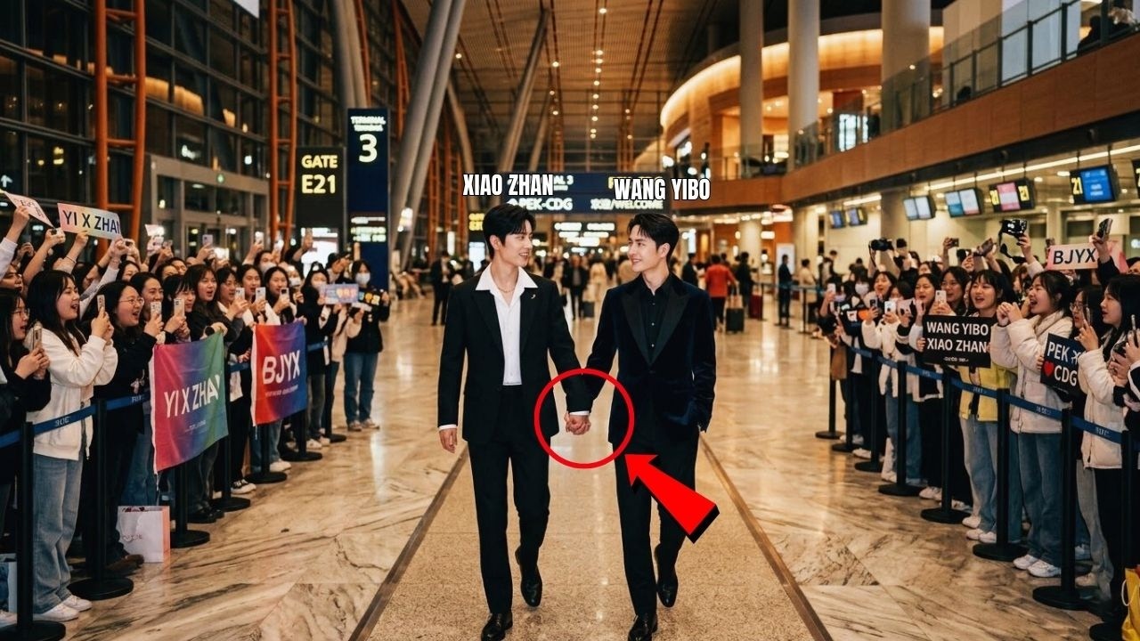 SHOCKING! Wang Yibo Returns from Paris, Fans Suspect Xiao Zhan Secretly Came Too!