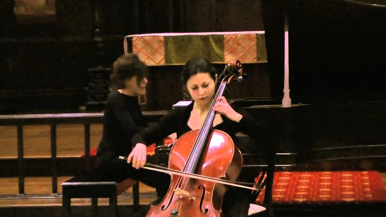 Daria Janssen (Titova) Tchaikovsky Nocturne Op.19 No.4 cello and piano concert 10/27/2010