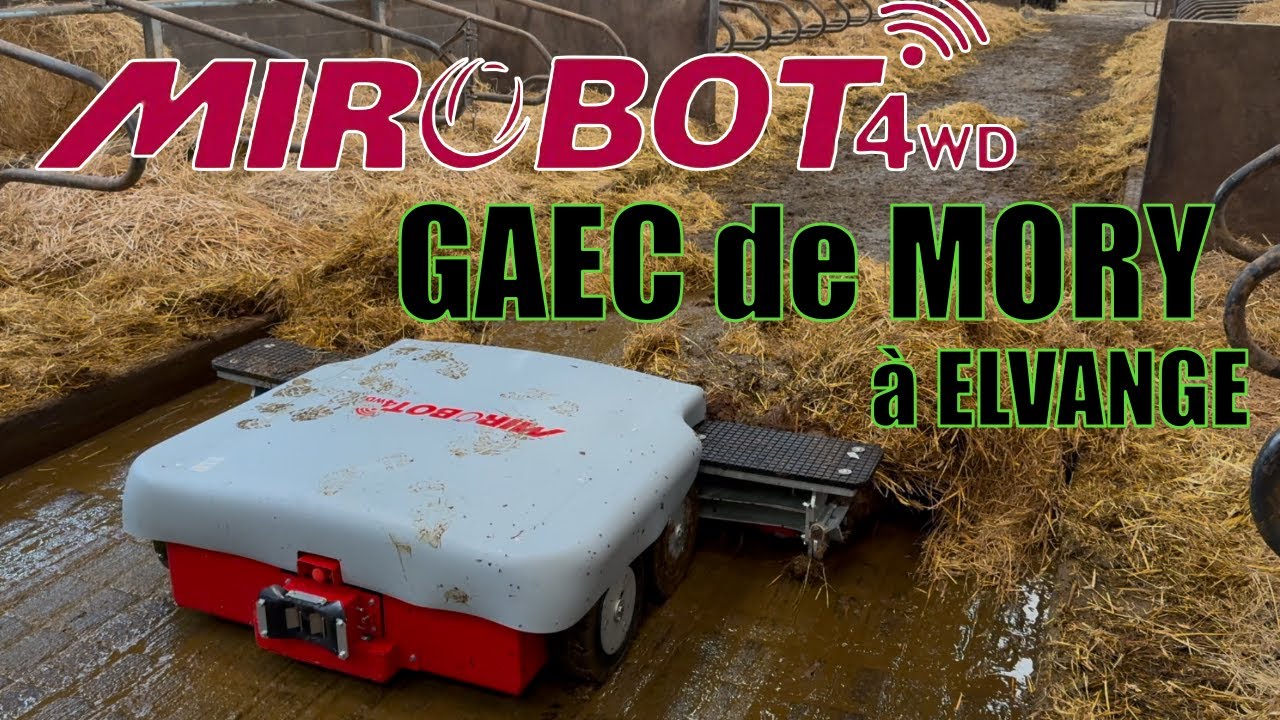 Robot racleur MIROBOT4WD