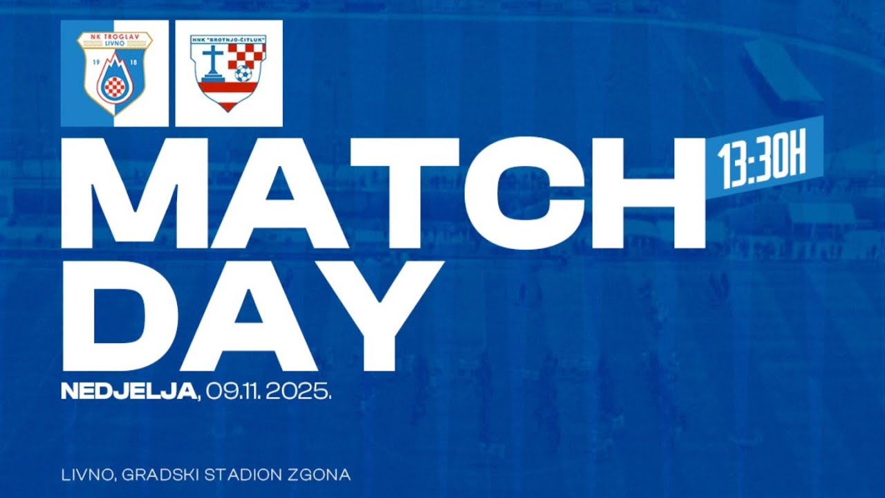 NK TROGLAV 1918 - HNK BROTNJO (13.kolo - 2025/26.)