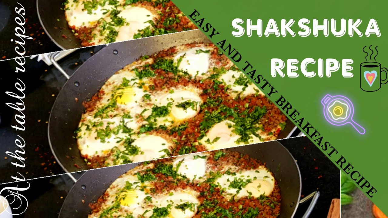 SHAKSHUKA WITH MINCED MUTTON RECIPE | SHAKSHUKA RECIPE | MUTTON MINCE SHAKSHUKA #atthetablerecipes