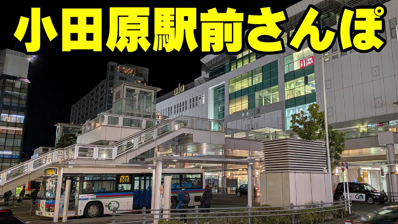 【小田原駅前さんぽ】北海道（-15℃）よりは暖かいです（暖かいとは言っていない）