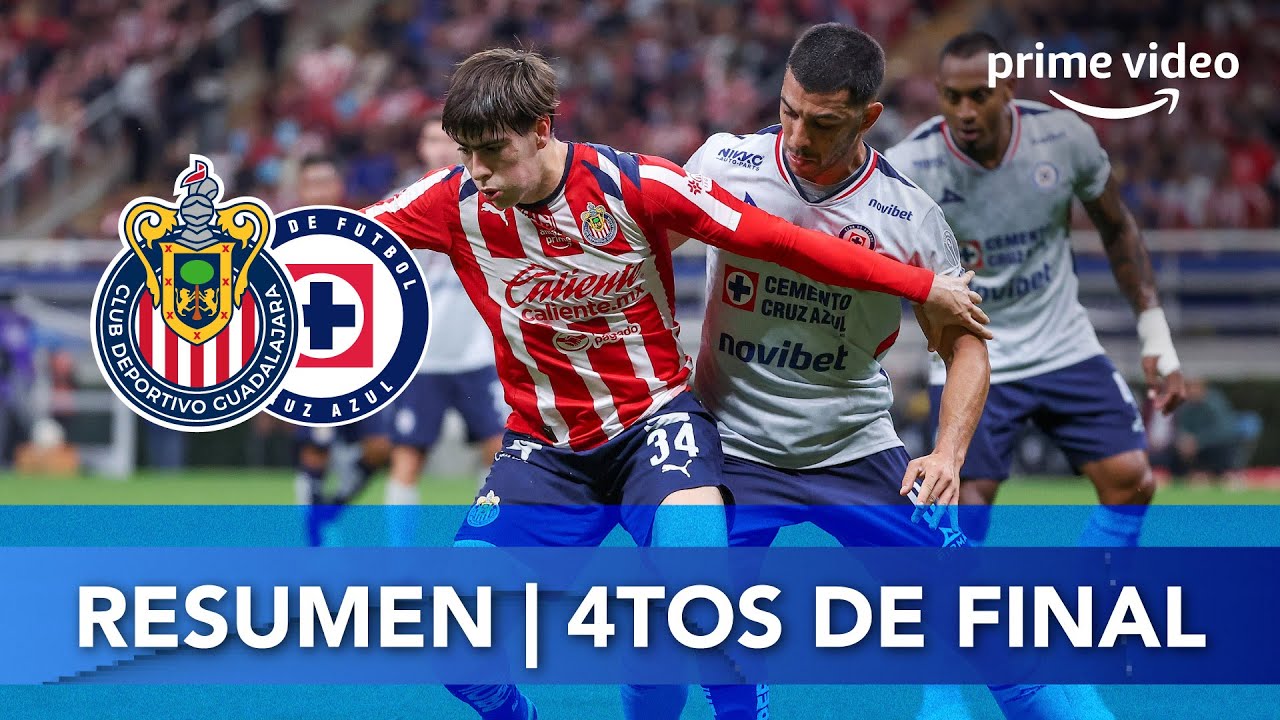 RESUMEN: Chivas vs Cruz Azul | Cuartos de Final Ida Apertura 2025