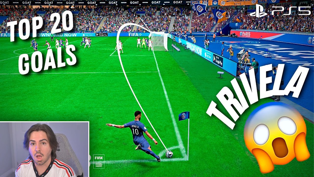 TOP GOL ABSURDOOOS NO FIFA 23 (PS5)