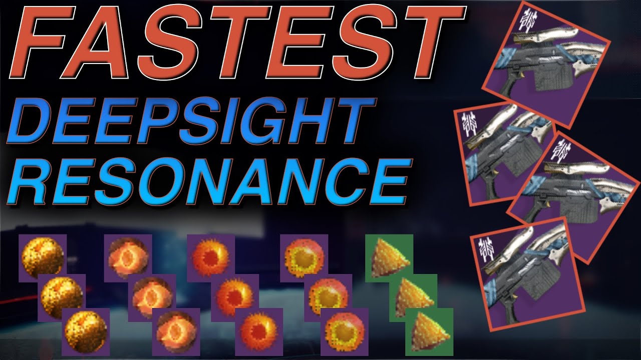 FAST Deepsight Resonance Weapons! | How To Get Deepsight Weapons | EASY Neutral Element Farm