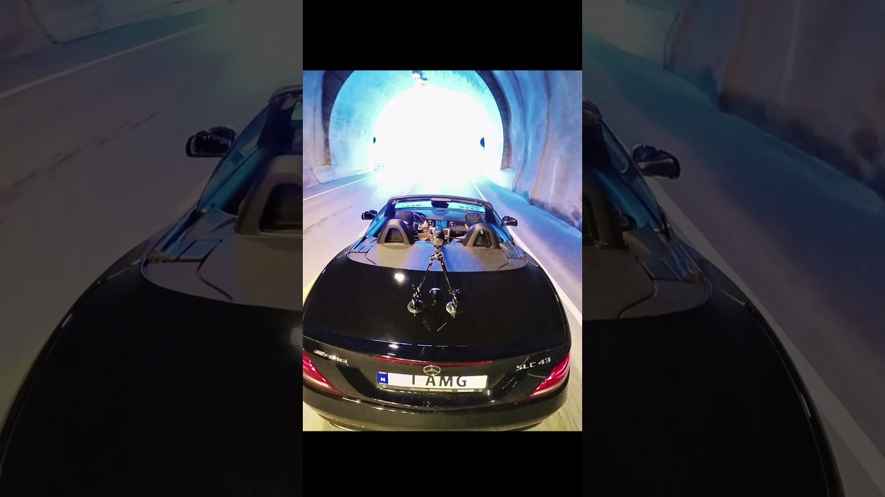 #drone #Mercedes #amg #SLC43 #sportscar #drive #Hardanger #Norway #EuroRally #Norway #insta360