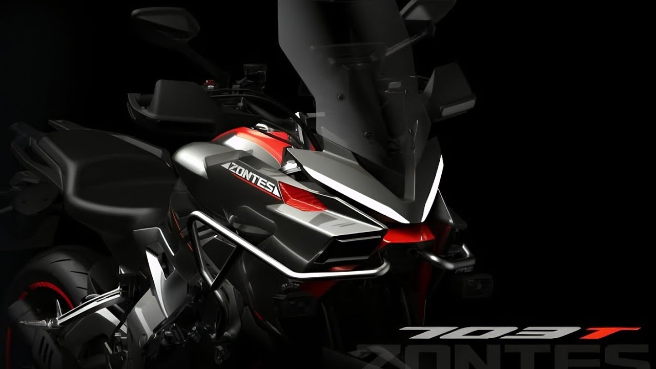 All new Zontes 703T is Coming in Europe & US🔥 Got More Sporty Design with inline 3 Engine