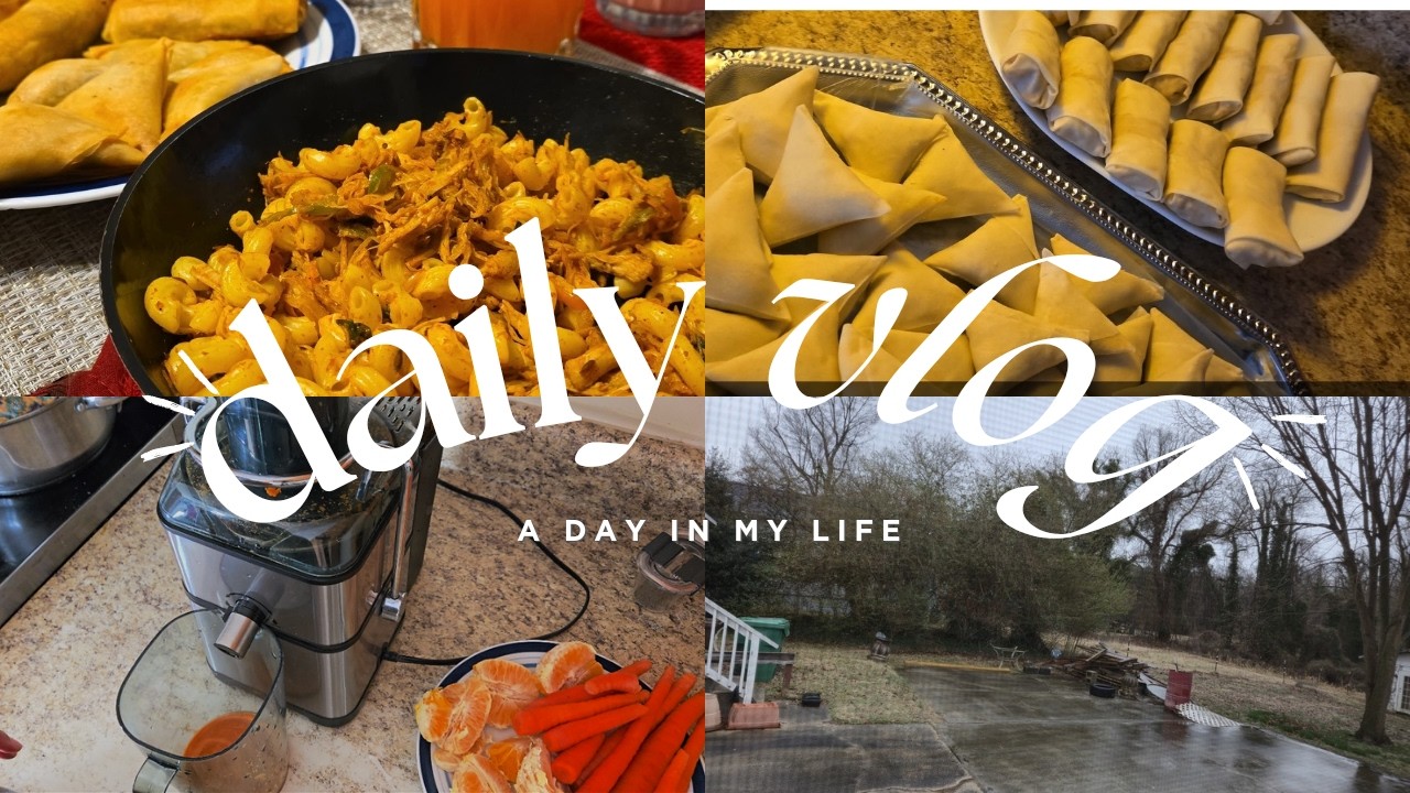 Rainy Day Vlog 🌧️ | Cold Breeze,| Hot Samosay & Cozy Vibes 🇵🇰🇺🇸