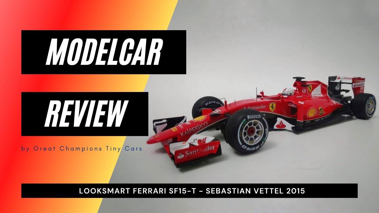 REVIEW Looksmart 1:18 resin Ferrari SF15-T modelcar, Sebastian Vettel Malaysian GP 2015 Winner