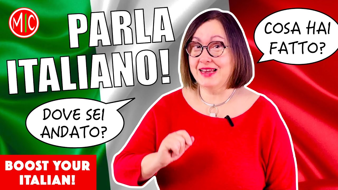 Italian Speaking Practice - How to Say What You Did in Italian | Parla italiano!