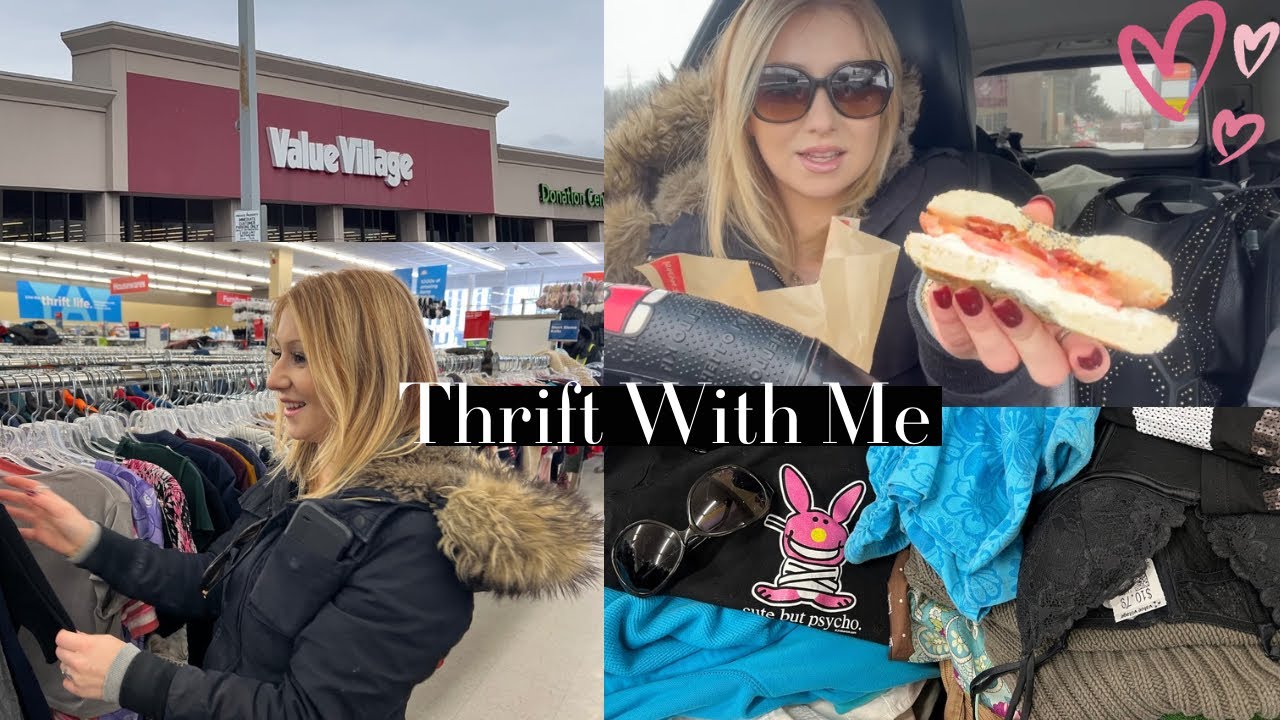 Thrifting for Depop 💗 Vlog & mini Haul ✨