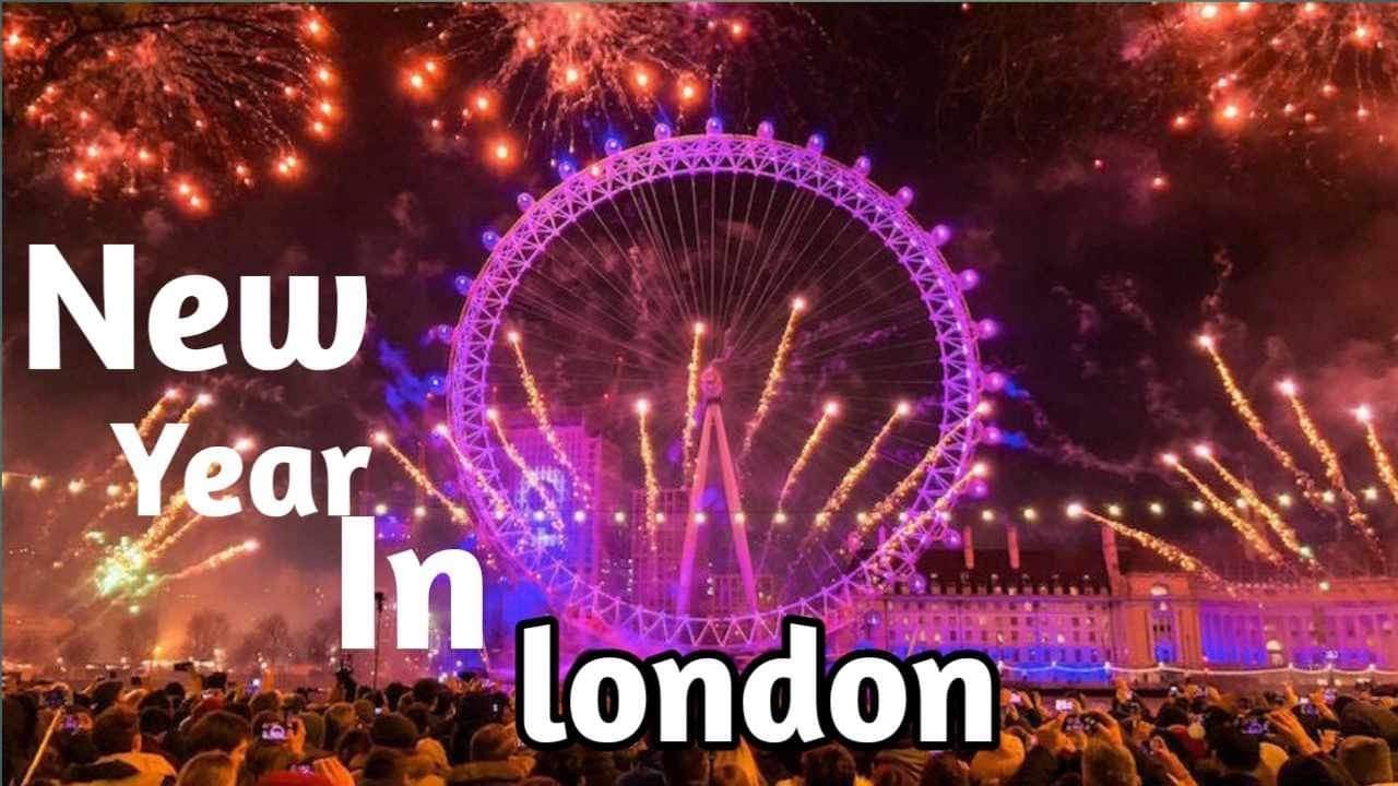 New year in London/London fireworks/Happy new year 2024/nepalivlog/awesome Nepalese
