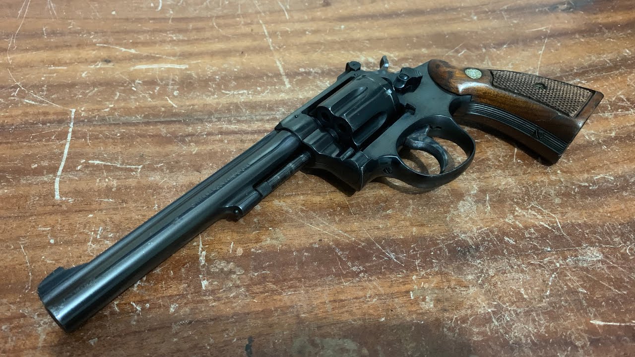 Rev&oacute;lver Smith & Wesson Mod 17 K22 .22LR - Apresenta&ccedil;&atilde;o