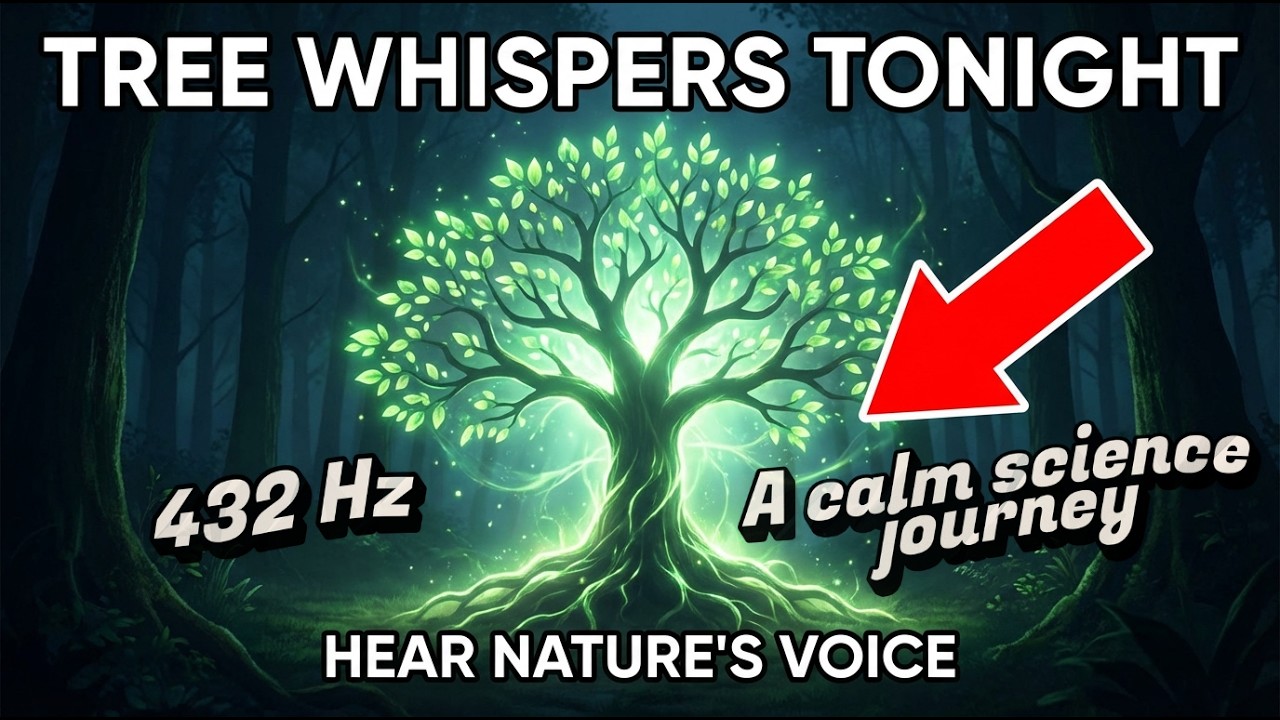 ASMR | How Trees Whisper (Photosynthesis)? Story to Grown Ups, Science before bed.