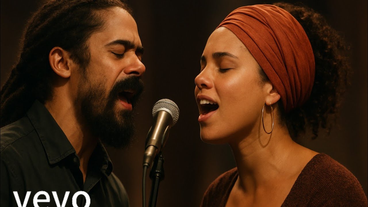 God of victory _ Alicia keys ft Damian Marley (official gospel lyrics video download)
