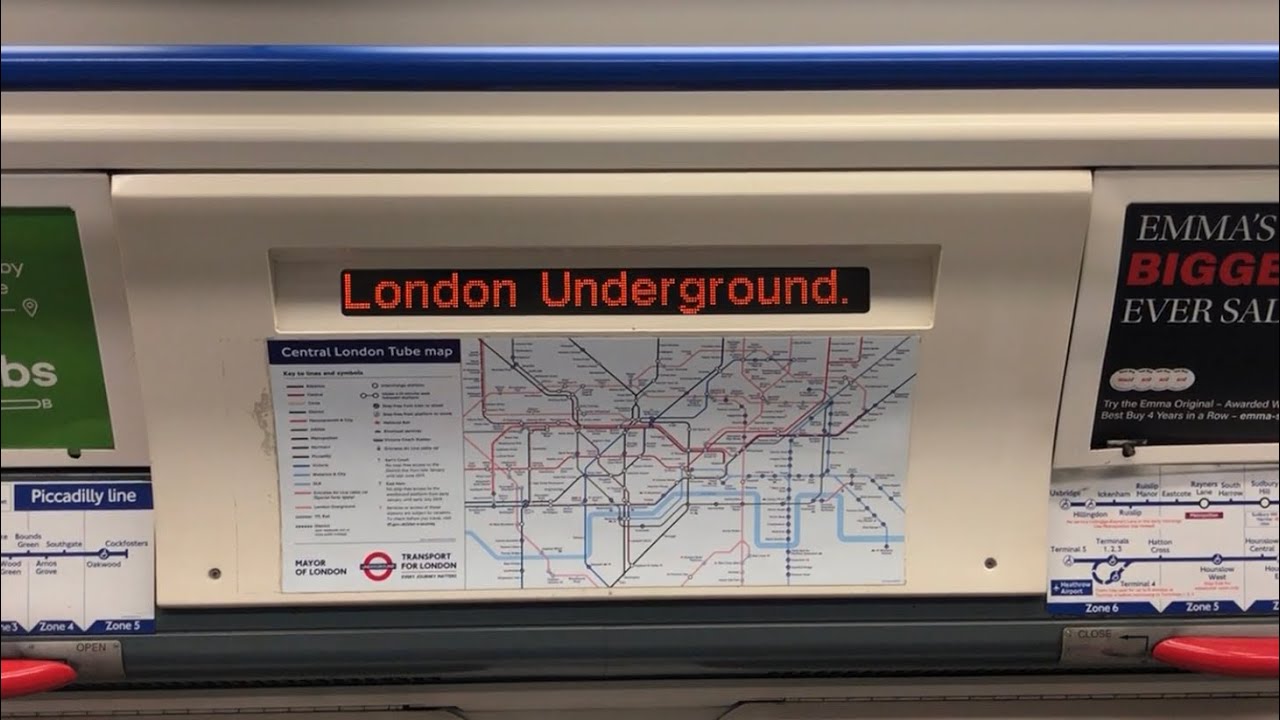 London Underground Train Announcements 📣